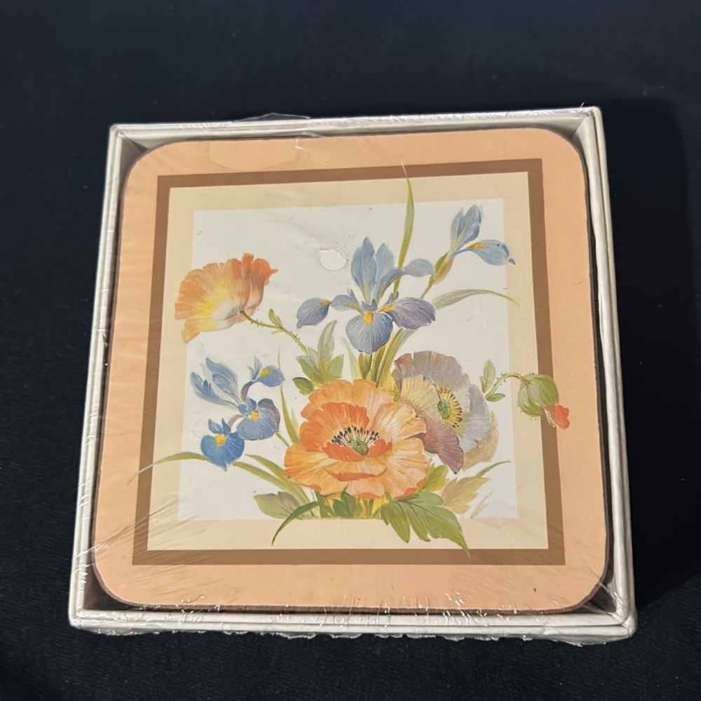 Vintage NWT English life coasters from the Lenox shop